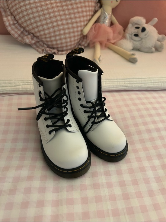 Dr. Martens Other - Dr. Martens White and Black Kids Combat Boots